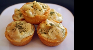 Blue Cheese and Pear Tartlets