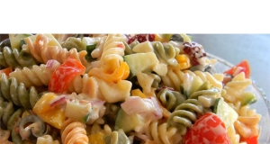 No Mayo Easy Pasta Salad