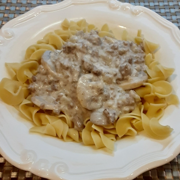 One-Pot Hamburger Stroganoff