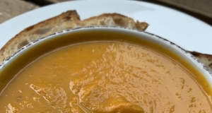 Creamy Pumpkin Soup with Canned Pumpkin Puree