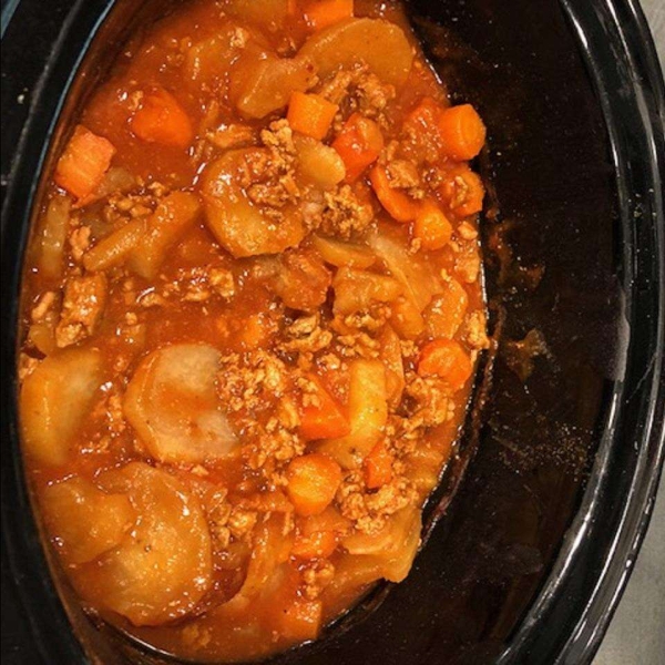 Easy Ground Turkey Stew