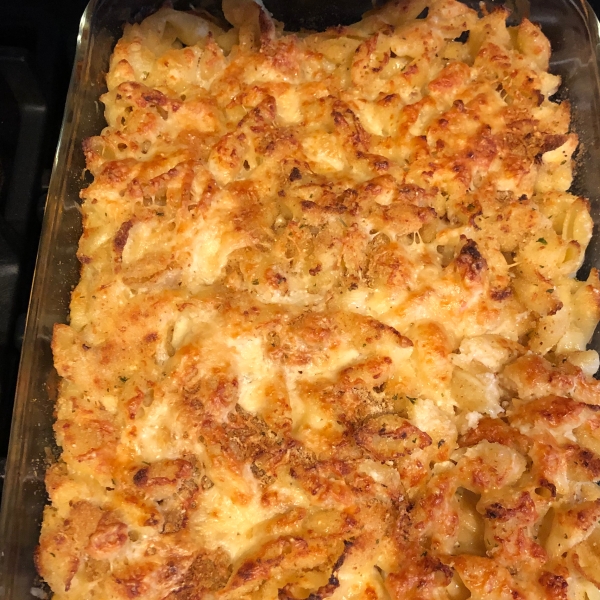 Healthier Four Cheese Macaroni