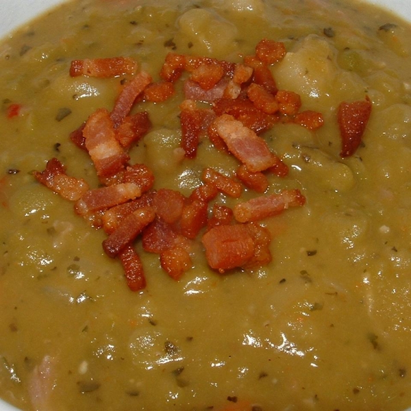 Smoked Turkey Split Pea Soup