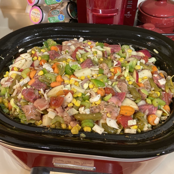 Slow Cooker Belgian Chicken Booyah