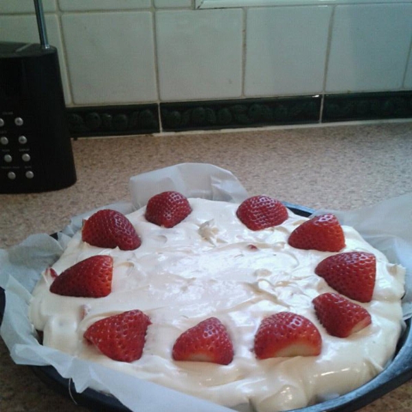 Easy Strawberry Cheesecake