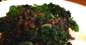 Kale and Adzuki Beans