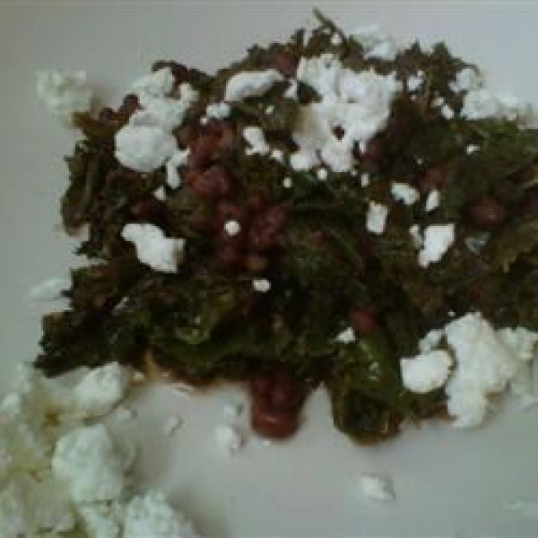 Kale and Adzuki Beans