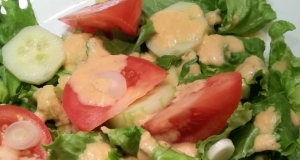 Famous Japanese Restaurant-Style Salad Dressing