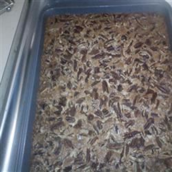 Pecan Pie Bars with Cake Mix