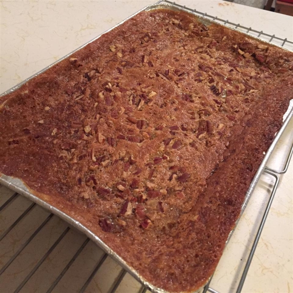 Pecan Pie Bars with Cake Mix