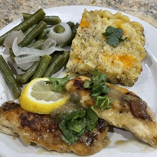 Chicken Piccata with Capers