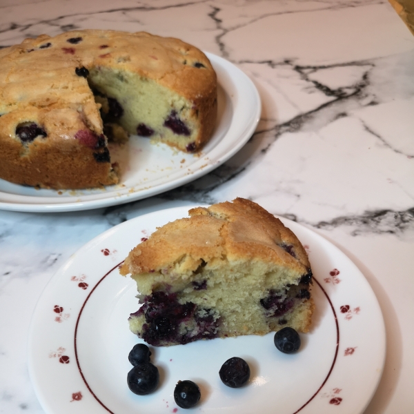 Melt in Your Mouth Blueberry Cake