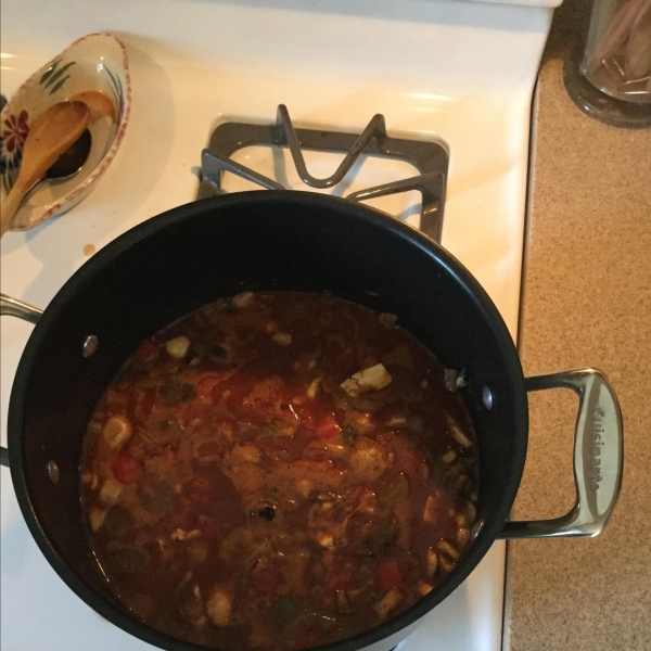 Stove Top Tofu Chili