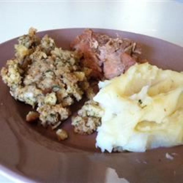 Turkey with Cornbread Stuffing