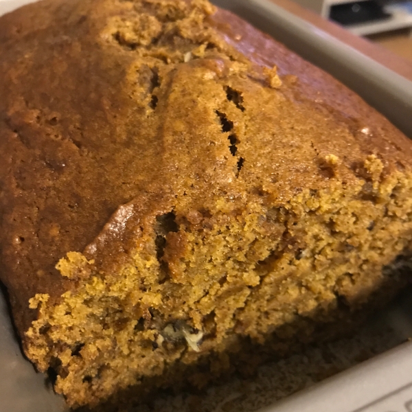 Samhain Pumpkin Bread