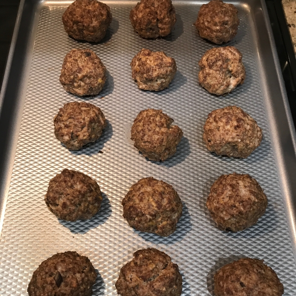 Tasty Baked Meatballs