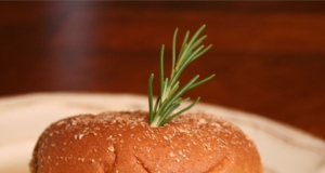 Turkey Burgers with Brie, Cranberries, and Fresh Rosemary