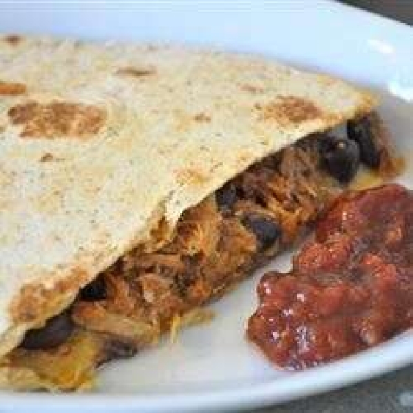 Barbeque Bacon Quesadillas