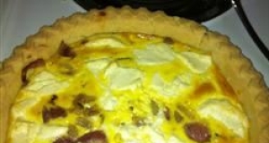 Red Onion and Goat Cheese Tart