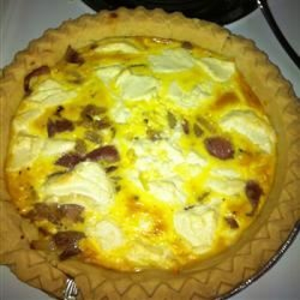 Red Onion and Goat Cheese Tart