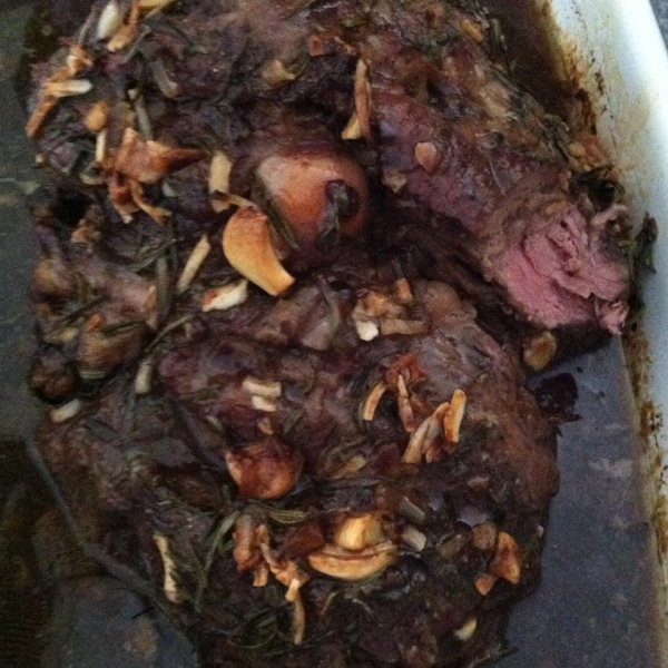 Leg o' Lamb with Lemon and Rosemary