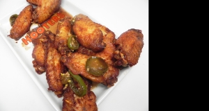 Leyley's Spicy Chicken Adobo Wings