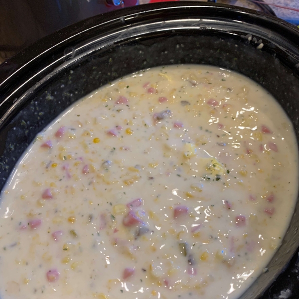 Classic Slow Cooker Corn Chowder