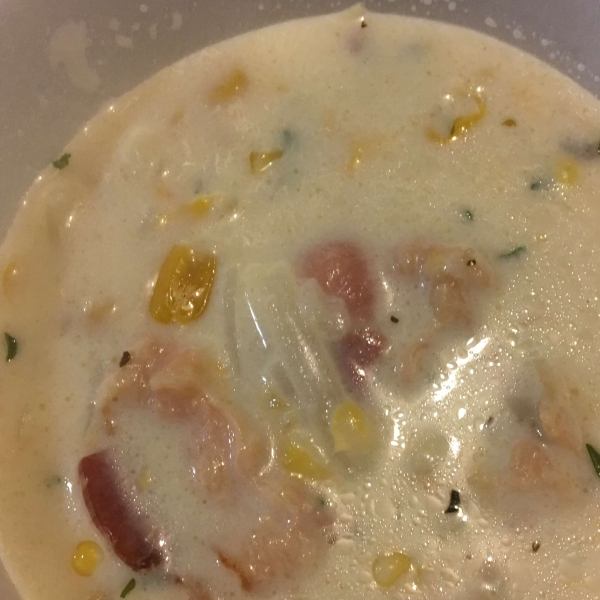 Classic Slow Cooker Corn Chowder