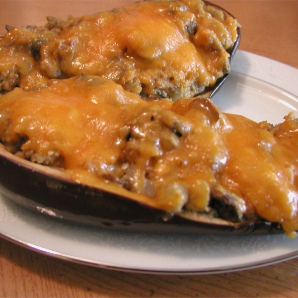 Stuffed Guinea Squash (Eggplant)