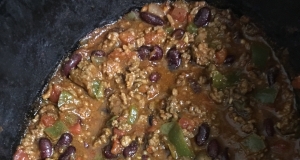 Slow-Cooked Chili