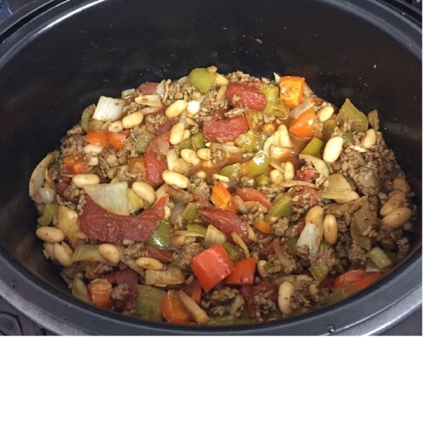 Slow-Cooked Chili