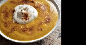 Butternut Squash-Pumpkin Spice Soup