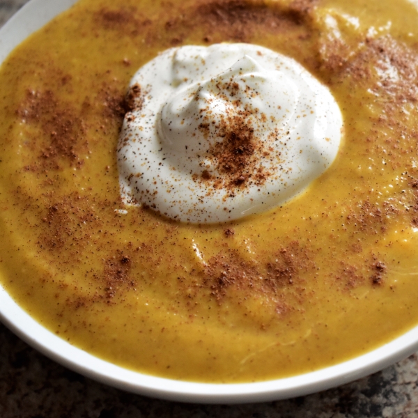 Butternut Squash-Pumpkin Spice Soup