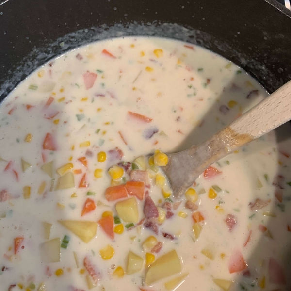 Potato, Bacon, and Corn Chowder