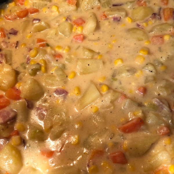 Potato, Bacon, and Corn Chowder