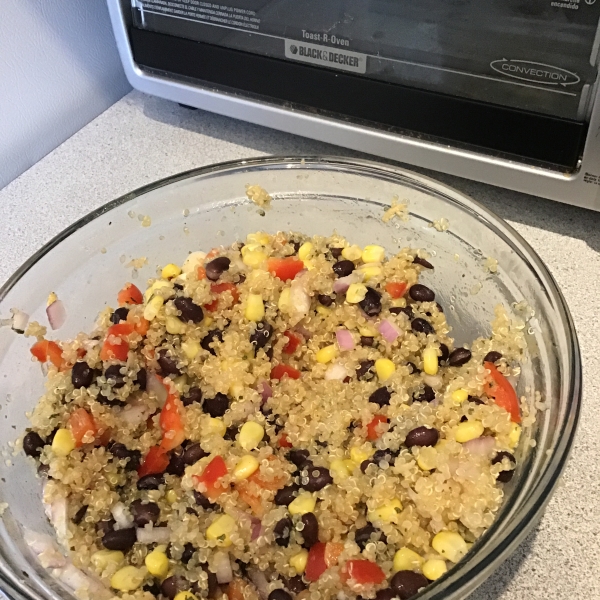 Black Bean, Corn, and Quinoa Salad