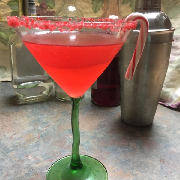 Candy Cane Martini