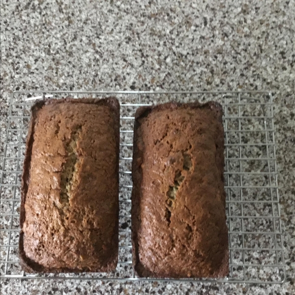 Caley's Classic Zucchini Bread