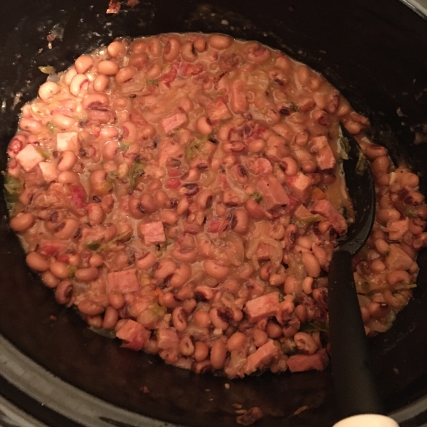 Deborah's Slow Cooker Spicy Black Eyed Peas