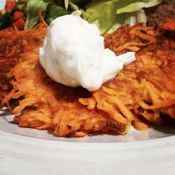 Kerry's Sweet Potato Latkes