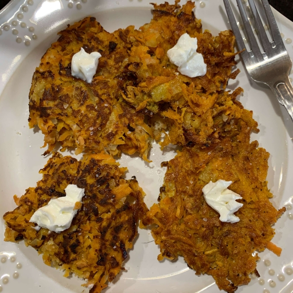 Kerry's Sweet Potato Latkes