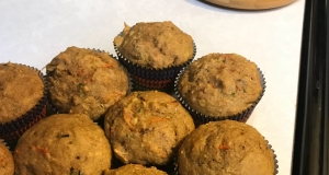 Tropical Zucchini Carrot Muffins