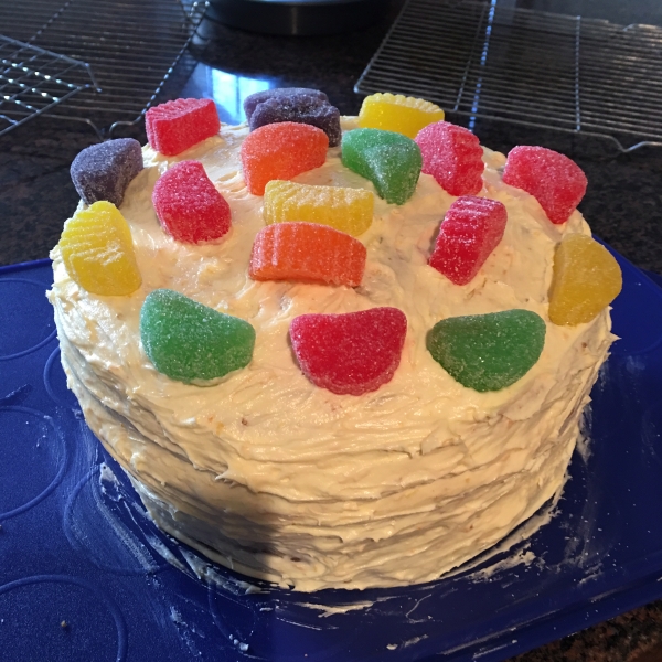 Golden Orange Frosting