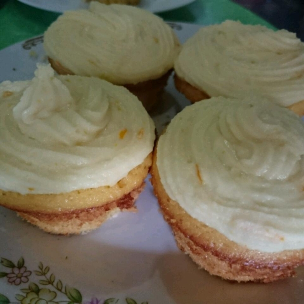 Golden Orange Frosting