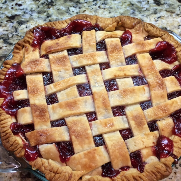 Cranberry Cherry Pie