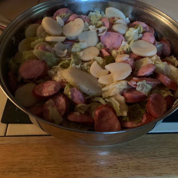 Cabbage and Kielbasa