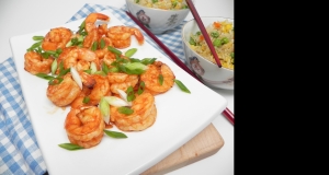 Air Fryer Sriracha-Honey Shrimp