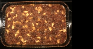 Spiced Apple Baked Beans