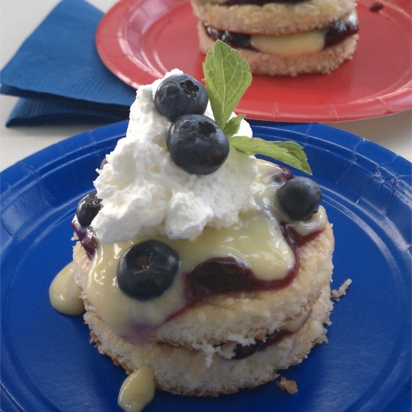 Blueberry Lemon Shortcake