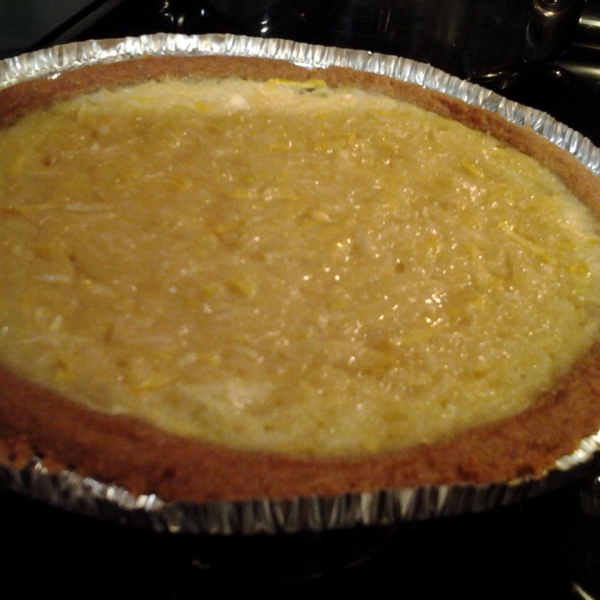 Squashed Lemon Coconut Pie